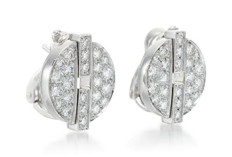 cartier diamond earrings|cartier diamond earrings for women.